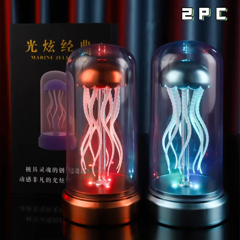 Bluetooth Octopus Audio Jellyfish Glowing Atmosphere Light Birthday Valentine'S Day Gift Singing Dance Decoration Colorful Light