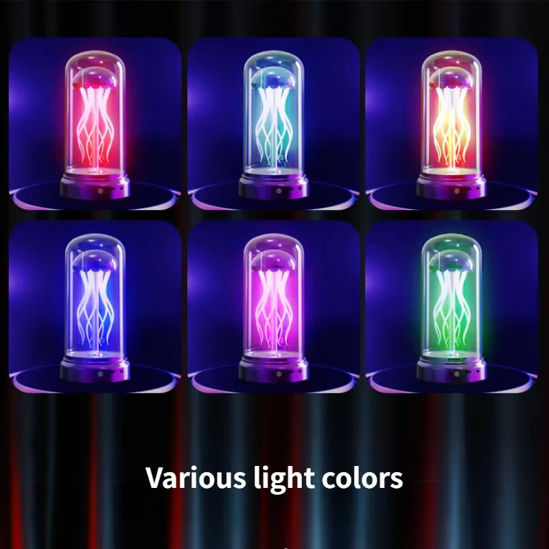 Bluetooth Octopus Audio Jellyfish Glowing Atmosphere Light Birthday Valentine'S Day Gift Singing Dance Decoration Colorful Light