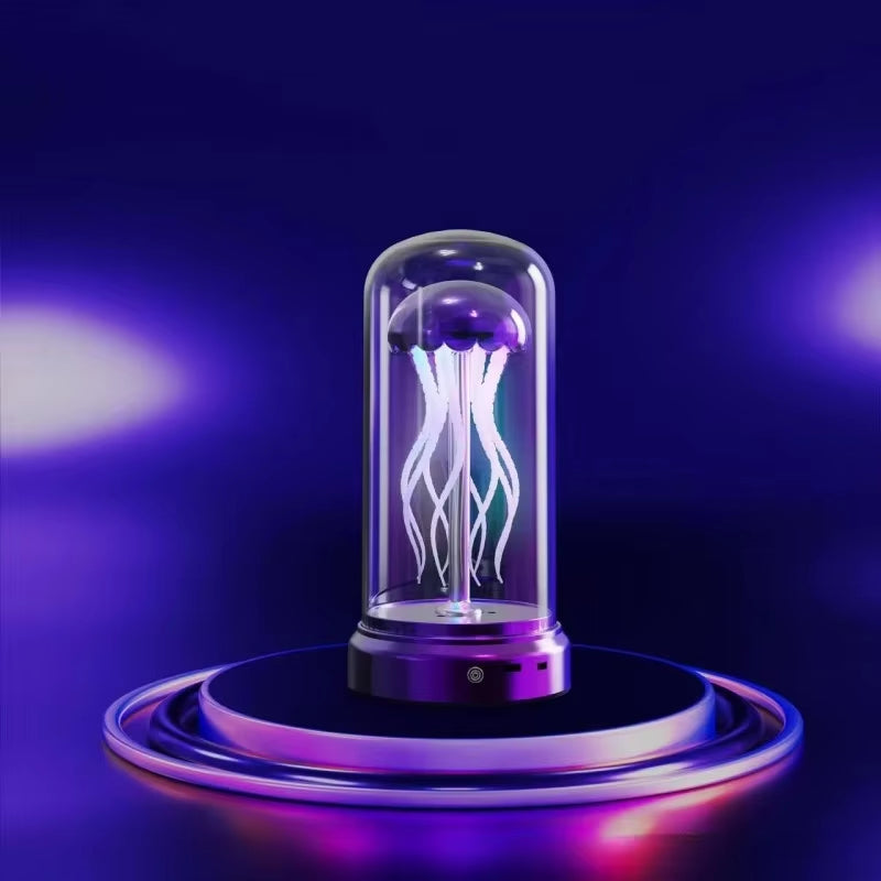 Bluetooth Octopus Audio Jellyfish Glowing Atmosphere Light Birthday Valentine'S Day Gift Singing Dance Decoration Colorful Light