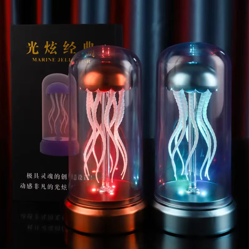 Bluetooth Octopus Audio Jellyfish Glowing Atmosphere Light Birthday Valentine'S Day Gift Singing Dance Decoration Colorful Light